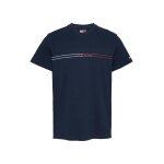 Ανδρική Μπλούζα TOMMY JEANS  TJM SLIM ENTRY GRAPHIC EXT DM0DM20779 Μπλε Σκούρο