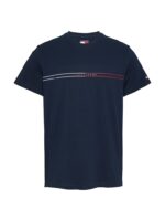 Ανδρική Μπλούζα TOMMY JEANS TJM SLIM ENTRY GRAPHIC EXT DM0DM20779 Μπλε Σκούρο