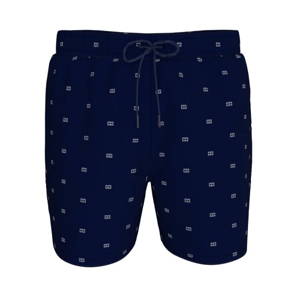 TommyHilfiger_UM0UM034910YF_F_www.liakopoulos-store.gr_ Ανδρικό Μαγιο TOMMY JEANS MEDIUM DRAWSTRING PRINT UM0UM03491 μπλε - Image 1