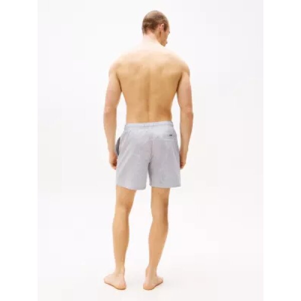 UM0UM03265_0K5_alternate3 Ανδρικό Μαγιο TOMMY JEANS MEDIUM DRAWSTRING STRIPE UM0UM03265 Λευκό ριγέ - Image 3