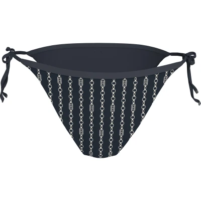 ΓΥΝΑΙΚΕΙΟ ΜΑΓΙΟ CHEEKY STRING SIDE TIE PRINT TOMMY JEANS UW0UW05316-0G3
