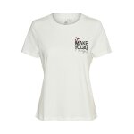 ΓΥΝΑΙΚΕΙΑ ΜΠΛΟΥΖΑ ΛΕΥΚΗ VERO MODA VMVIVA S/S O-NECK T-SHIRT JRS BTQ GA 10322077