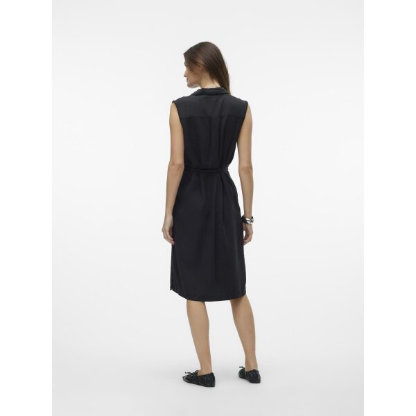 ΓΥΝΑΙΚΕΙΟ ΦΟΡΕΜΑ ΜΑΥΡΟ VERO MODA VMBREE SL BLK SHIRT DRESS GA NOOS  10304888 - Image 5