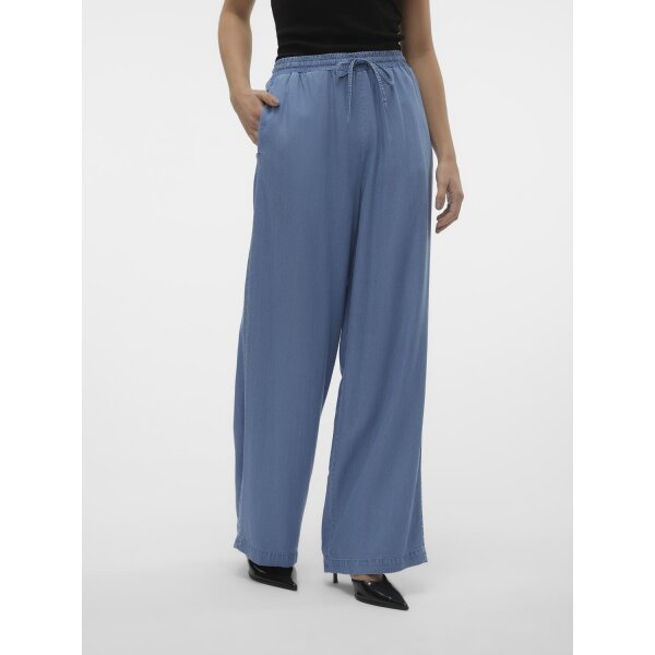 VERO-MODA_Springsummer_4430875_10304898_3 ΓΥΝΑΙΚΕΙΑ ΠΑΝΤΕΛΟΝΑ VERO MODA   VMBREE HW LONG LOOSE PANTS GA  10304898/30'' - Image 4