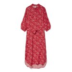 ΓΥΝΑΙΚΕΙΟ ΦΟΡΕΜΑ ΚΟΚΚΙΝΟ VERO MODA VMBETSY 3/4 7/8 SHIRT DRESS WVN BTQ GA 10328044