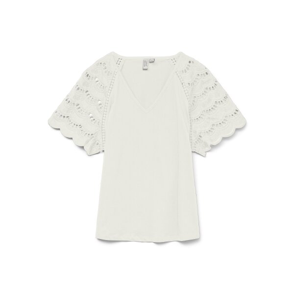 VERO-MODA_Springsummer_4764635_10327083 ΓΥΝΑΙΚΕΙΑ ΜΠΛΟΥΖΑ VERO MODA ΛΕΥΚΗ VMBLASY S/S T-SHIRT JRS BTQ GA 10327083 - Image 1