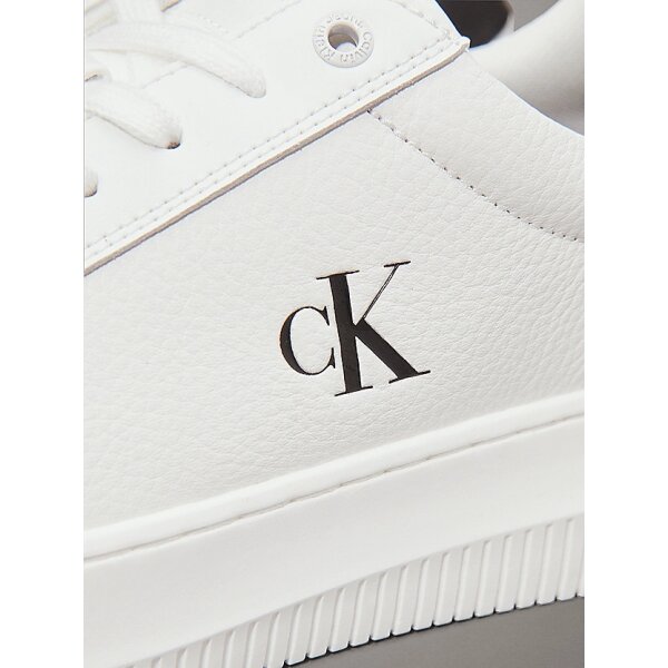 YM0YM01198_01W_alternate5 Ανδρικό Παπούτσι CALVIN KLEIN CHUNKY CUPSOLE LTH YM0YM01198 Λευκό - Image 2