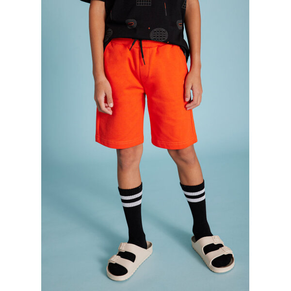 bermouda-spor-basike-agori-mantarini-XL-2 ΠΑΙΔΙΚΗ ΒΕΡΜΟΥΔΑ ΜΑΚΟ ΠΟΡΤΟΚΑΛΙ ΑΓΟΡΙ MAYORAL 25-00600-055 - Image 1
