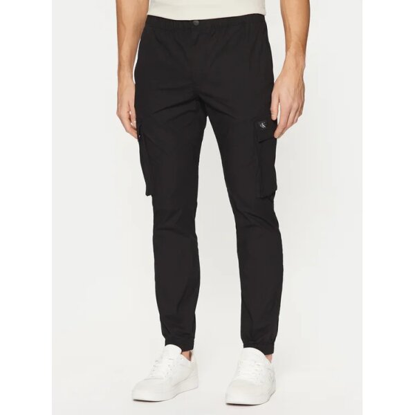 Ανδρικό Παντελόνι  CALVIN KLEIN SKINNY CARGO  J30J327614 Μαύρο - Image 1