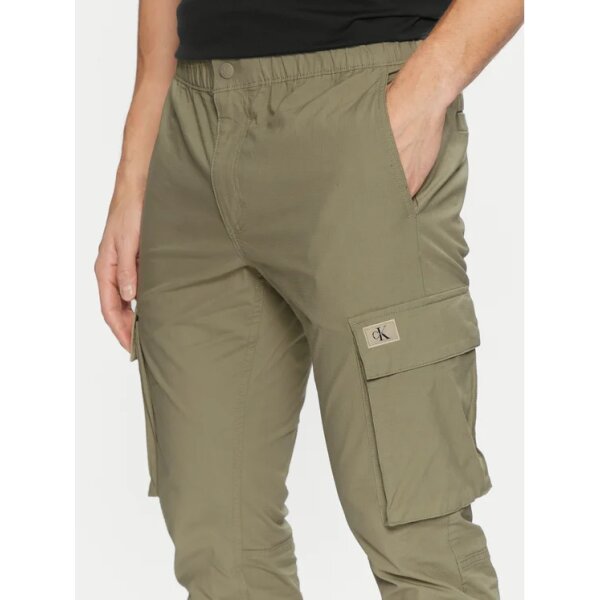 Ανδρικό Παντελόνι  CALVIN KLEIN SKINNY CARGO  J30J327614 χακί - Image 2