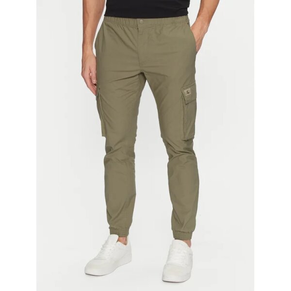 Ανδρικό Παντελόνι  CALVIN KLEIN SKINNY CARGO  J30J327614 χακί - Image 1
