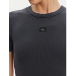 ΓΥΝΑΙΚΕΙΟ ΦΟΡΕΜΑ WASHED WOVEN LABEL RIB DRESS CALVIN KLEIN J20J225265-PT2 - Image 5