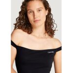 ΓΥΝΑΙΚΕΙΟ ΦΟΡΕΜΑ LOGO ELASTIC MILANO BARDOT DRE CALVIN KLEIN J20J225541-BEH - Image 7