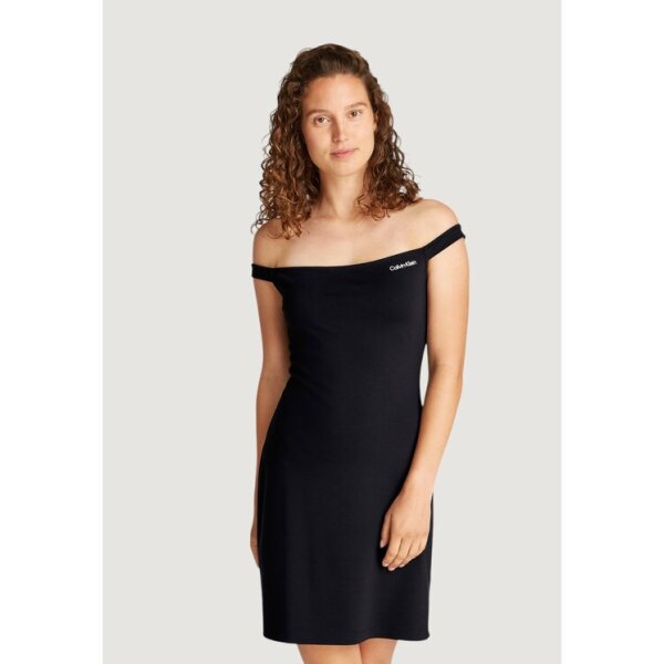 calvin-klein-jeans-phorema-kathemerino-logo-milano-j20j225541-mauro-slim-fit-0000304656354 ΓΥΝΑΙΚΕΙΟ ΦΟΡΕΜΑ LOGO ELASTIC MILANO BARDOT DRE CALVIN KLEIN J20J225541-BEH - Image 1