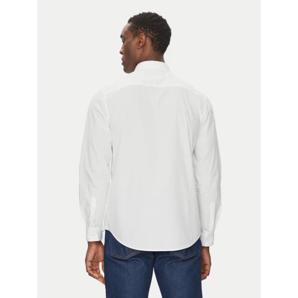 Ανδρικό Πουκάμισο CALVIN KLEIN LS POPLIN CLASSIC LV040QM160 Λευκό - Image 3
