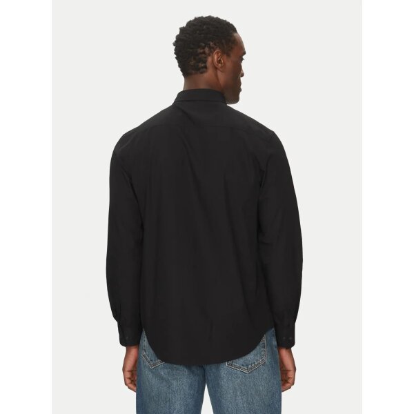 Ανδρικό Πουκάμισο CALVIN KLEIN LS POPLIN CLASSIC LV040QM160 Μαύρο - Image 3