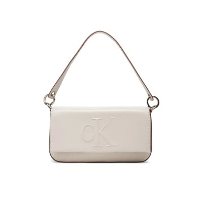 ΓΥΝΑΙΚΕΙΑ ΤΣΑΝΤΑ SCULPTED FLAP SHOULDER POUCH25 CALVIN KLEIN LV04K3148G-WGY
