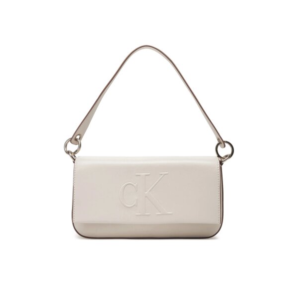 ΓΥΝΑΙΚΕΙΑ ΤΣΑΝΤΑ SCULPTED FLAP SHOULDER POUCH25 CALVIN KLEIN LV04K3148G-WGY - Image 1