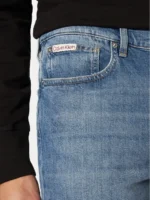 Ανδρικό Παντελόνι Τζιν CALVIN KLEIN DAD JEANS J30J327175 Μπλε - Image 3