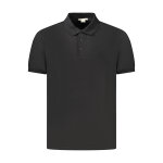 Ανδρική Μπλούζα POLO CALVIN KLEIN SS SMOOTH COTTON SOLID LV040HM281 Μαύρο
