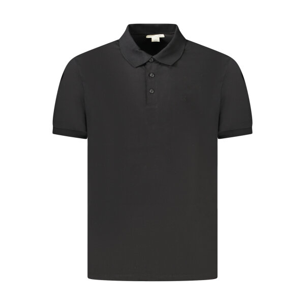 Ανδρική Μπλούζα POLO CALVIN KLEIN SS SMOOTH COTTON SOLID  LV040HM281 Μαύρο - Image 1