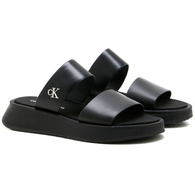 ΓΥΝΑΙΚΕΙΟ SANDAL SLIDE DOUBLE STRAP CALVIN KLEIN YW0YW01694-0GJ