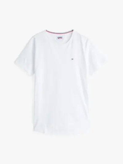 Ανδρική Μπλούζα TOMMY JEANS  DM0DM09598 Λευκό