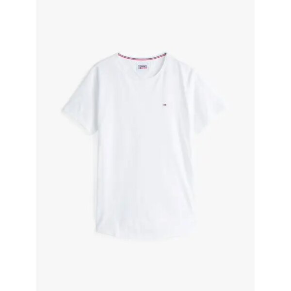 dm0dm09598ybr_fl-f1 Ανδρική Μπλούζα TOMMY JEANS DM0DM09598 Λευκό - Image 1