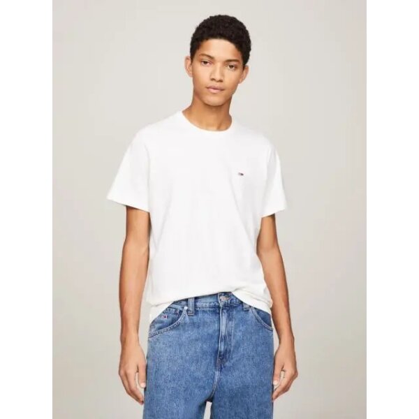 Ανδρική Μπλούζα TOMMY JEANS  DM0DM09598 Λευκό - Image 4