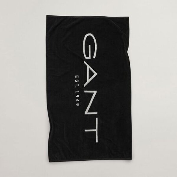 Ανδρική Πετσέτα θαλλάσης GANT EST. 1949 BEACH TOWEL 852012911 Μαύρο - Image 1