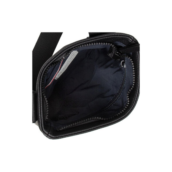 Ανδρική Τσάντα TOMMY JEANS ESENTIAL PU CROSSOVER AM0AM09506 Μαύρο S/S25 - Image 4