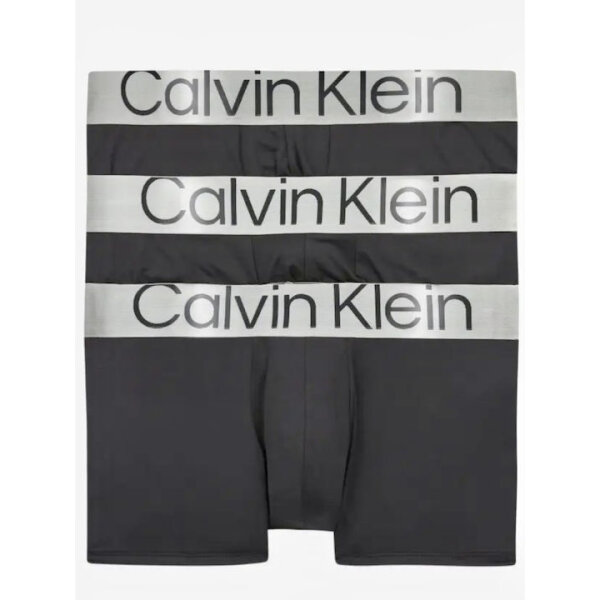 Ανδρικά Εσώρουχα CALVIN KLEIN NB3130A TRUNK 3PK Μαύρο S/S25 - Image 4