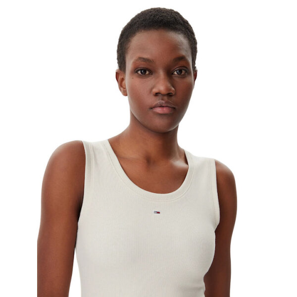 ΓΥΝΑΙΚΕΙΑ ΜΠΛΟΥΖΑ TJW ESSENTIAL RIB TANK TOMMY JEANS DW0DW20673-YBL - Image 3