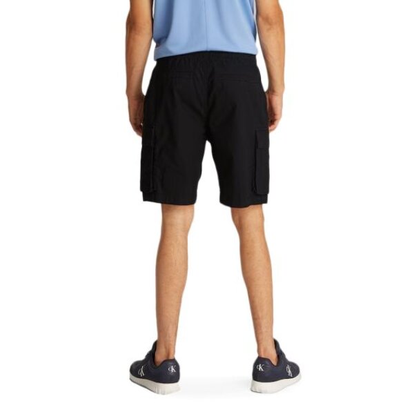 Ανδρική Βερμούδα  CALVIN KLEIN WASHED CARGO  J30J327376 Μαύρο - Image 2