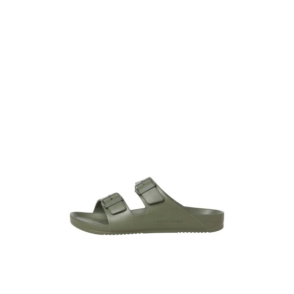 jackjones-jfwcroxtonmouldedsandalnoos-green (1) Ανδρική Παντόφλα JACK & JONES MOULDED SANDAL 12204004 Χακί - Image 4