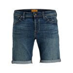 Ανδρική Βερμούδα JACK & JONES Τζιν 12269608 Regular fit Μπλε Ανοιχτό - Image 4