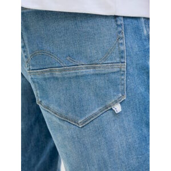 Ανδρική Βερμούδα JACK & JONES Τζιν 12269608 Regular fit Μπλε - Image 6