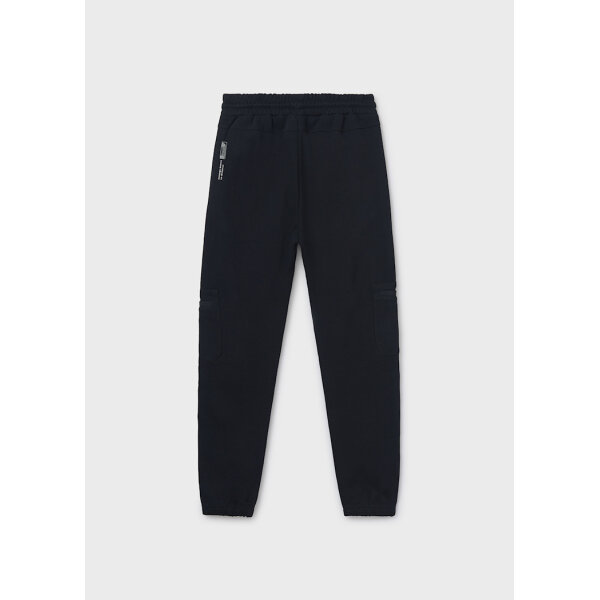 panteloni-casual-antithese-agori-mauro-XL-5 ΠΑΙΔΙΚΟ ΠΑΝΤΕΛΟΝΙ ATHLETICS ΜΑΥΡΟ ΑΓΟΡΙ MAYORAL 25-06528-084 - Image 1