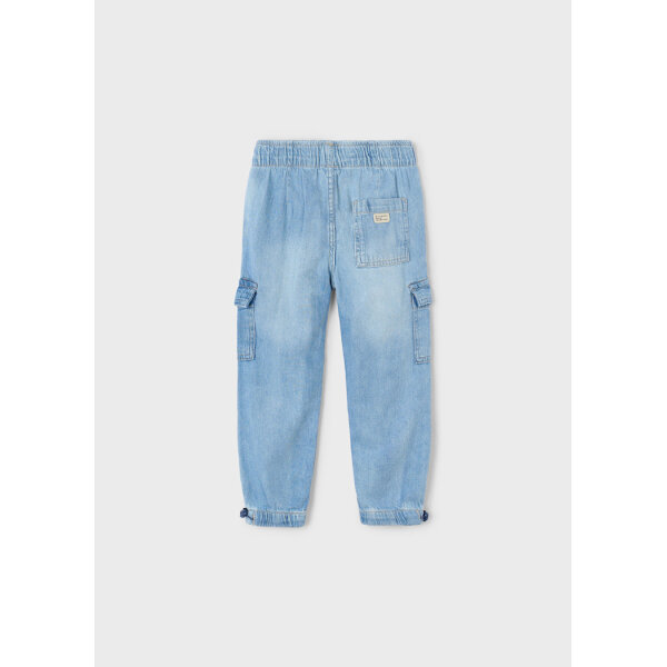 panteloni-phardu-cargo-agori-khloriomeno-XL-5 ΠΑΙΔΙΚΟ ΠΑΝΤΕΛΟΝΙ ΤΖΙΝ  ΦΑΡΔΥ ΜΠΛΕ ΚΟΡΙΤΣΙ MAYORAL 25-06539-020 - Image 2