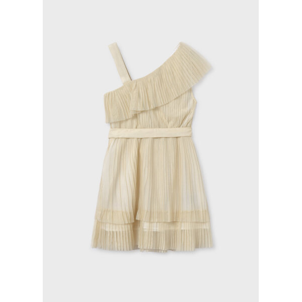 ΠΑΙΔΙΚΟ ΦΟΡΕΜΑ ΠΛΙΣΕ ΕΚΡΟΥ ΚΟΡΙΤΣΙ MAYORAL 25-06977-056 - Image 2