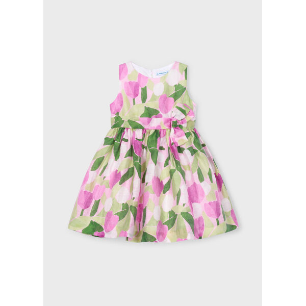 phorema-stampoto-louloudia-koritsi-mob-XL-4 ΠΑΙΔΙΚΟ ΦΟΡΕΜΑ ΣΤΑΜΠΩΤΟ ΜΩΒ ΚΟΡΙΤΣΙ MAYORAL 25-03913-044 - Image 2