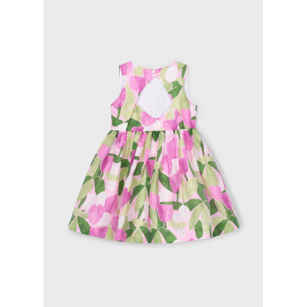 phorema-stampoto-louloudia-koritsi-mob-XL-5 ΠΑΙΔΙΚΟ ΦΟΡΕΜΑ ΣΤΑΜΠΩΤΟ ΜΩΒ ΚΟΡΙΤΣΙ MAYORAL 25-03913-044 - Image 3