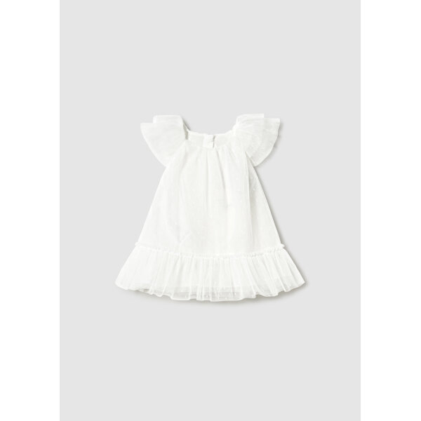 phorema-touli-neogenneto-krem-XL-4 (1) ΒΡΕΦΙΚO ΦΟΡΕΜΑ ΜΕ ΤΟΥΛΙ ΜΠΕΖ MAYORAL 25-01850-020 - Image 1