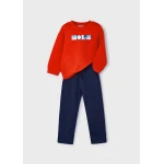 ΠΑΙΔΙΚΟ ΣΕΤ ΦΟΡΜΑ ΦΟΥΤΕΡ ΚΟΚΚΙΝΟ ΑΓΟΡΙ MAYORAL 25-03879-039