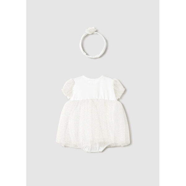 phormaki-me-kordela-touli-neogenneto-sampania-XL-5 ΒΡΕΦΙΚΟ ΦΟΡΕΜΑ ΜΕ ΣΤΕΚΑ ΕΚΡΟΥ ΚΟΡΙΤΣΙ MAYORAL 25-01659-032 - Image 2