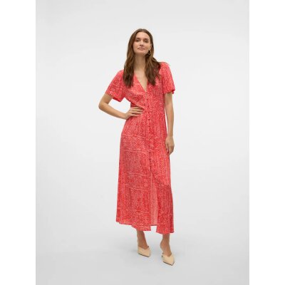 ΓΥΝΑΙΚΕΙΟ ΦΟΡΕΜΑ VERO MODA VMMENNY SS 7/8 DETAIL DRESS WVN GA 10324136