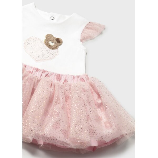 set-phousta-me-touli-kai-mplouza-neogenneto-roz-mpempe-XL-6 ΒΡΕΦΙΚΟ ΣΕΤ ΦΟΥΣΤΑ ΤΟΥΛΙ ΚΟΡΙΤΣΙ ΡΟΖ MAYORAL 25-01874-040 - Image 3