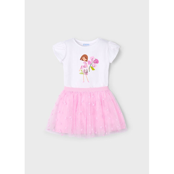 set-phousta-touli-kai-mplouza-koritsi-mob-XL-4 ΠΑΙΔΙΚΟ ΣΕΤ ΦΟΥΣΤΑ ΜΕ ΤΟΥΛΙ ΜΩΒ ΚΟΡΙΤΣΙ MAYORAL 25-03946-051 - Image 1