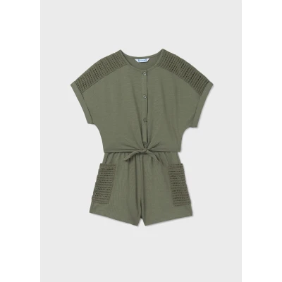 Σετ σορτς και μπλούζα κόμπος κορίτσι MAYORAL 25-06222-077