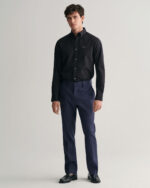 Ανδρικό Πουκάμισο GANT REG PINPOINT OXFORD 3000300 Μαύρο - Image 4